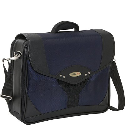 Mobile Edge Premium 15.6" Briefcase - Navy/Black