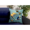 Liora Manne Frontporch Coastal Indoor/Outdoor Pillow.. - 3 of 4
