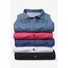Woman Within Plus Size Stretch Denim Vest - 4 of 4