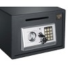 Fleming Supply Steel Lock & Safe Digital Depository Safe – Dark Gray - 3 of 4
