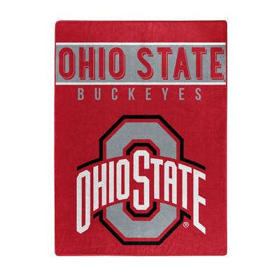 60" x 80" NCAA Ohio State Buckeyes Raschel Throw Blanket