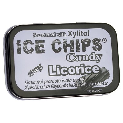 Ice Chips Ice Chips Candy Classic Licorice.