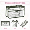 Unique Bargains EVA Zipper Clear Makeup Bags and Organizers 1 Pc - 3 of 4