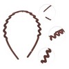 Unique Bargains Women's Classic Elegant Frosted Wavy Hairband 5.51"x4.72" 1 Pc - 2 of 4