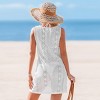 Women's Breezy Crochet Lace Beach Cover Up Dress - Cupshe - 4 of 4