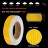 Unique Bargains High Visibility Waterproof Adhesive Warning Signs Safety Reflective Tapes - 3 of 4