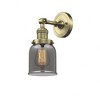 Bell - 1 Light Semi-Flush Mount In Industrial Style-13.5 Inches Tall and 5 Inches Wide - 2 of 3