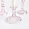 Plum & Post Estella Taper Holders Small, Set Of 3 - 4 of 4