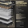 MaseiKar B75 Mechanical Keyboard, 75% Hot Swappable Keyboard , RGB Backlit Gasket Gaming Keyboard with Double-Shot PBT Keycaps(black, cocoa cream v2) - 3 of 4