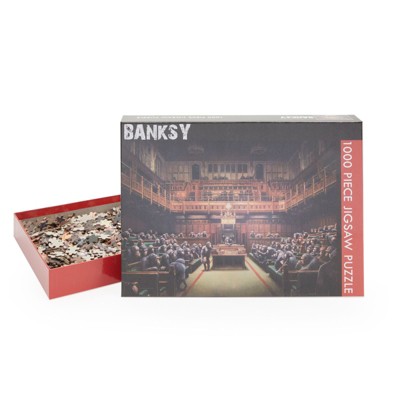 The Gifted Stationery 1000 Piece Banksy Art Jigsaw Puzzles for Adults and Kids