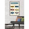 Trends International DC Comics Batman: 85th Anniversary - The Batmobiles Logos Framed Wall Poster Prints - 2 of 4