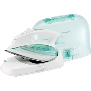 Panasonic NI-L70SR Cordless, Portable 1500W Steam/Dry Iron, Stainless Steel Soleplate, Power Base and Carrying/Storage Case, standart, Green/White - 1 of 4