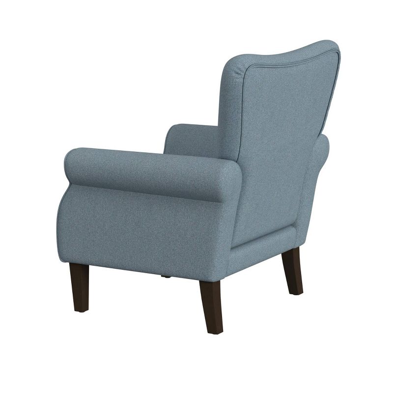 Rolled Arm Accent Chair - HomePop, 4 of 12