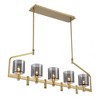 Eurofase Lighting Decato 5 - Light Chandelier in  Brushed Gold - 3 of 3