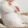 Macrame Pacifier Clip - Baby Pacifier Holder Leash Boho Wooden Clips - Teething Toy with Handmade Braided Cotton Modern Unisex Baby Gift (Multicolor) - 2 of 3