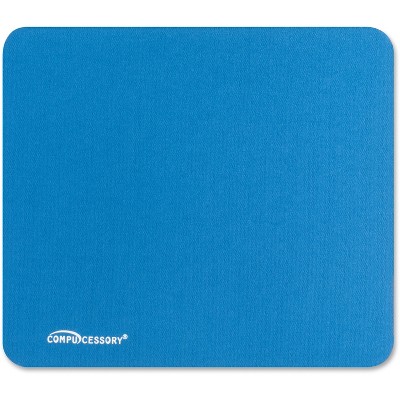  Compucessory Economy Mouse Pad Nonskid Rubber Base 9-1/2"x8-1/2" Blue 23605 