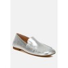 Dama Metallic Pleather Loafers - 2 of 4