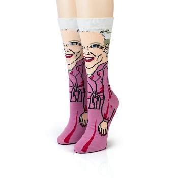 Bioworld The Golden Girls Rose Funny Graphic Socks | Single Pair Of Adult Crew Socks