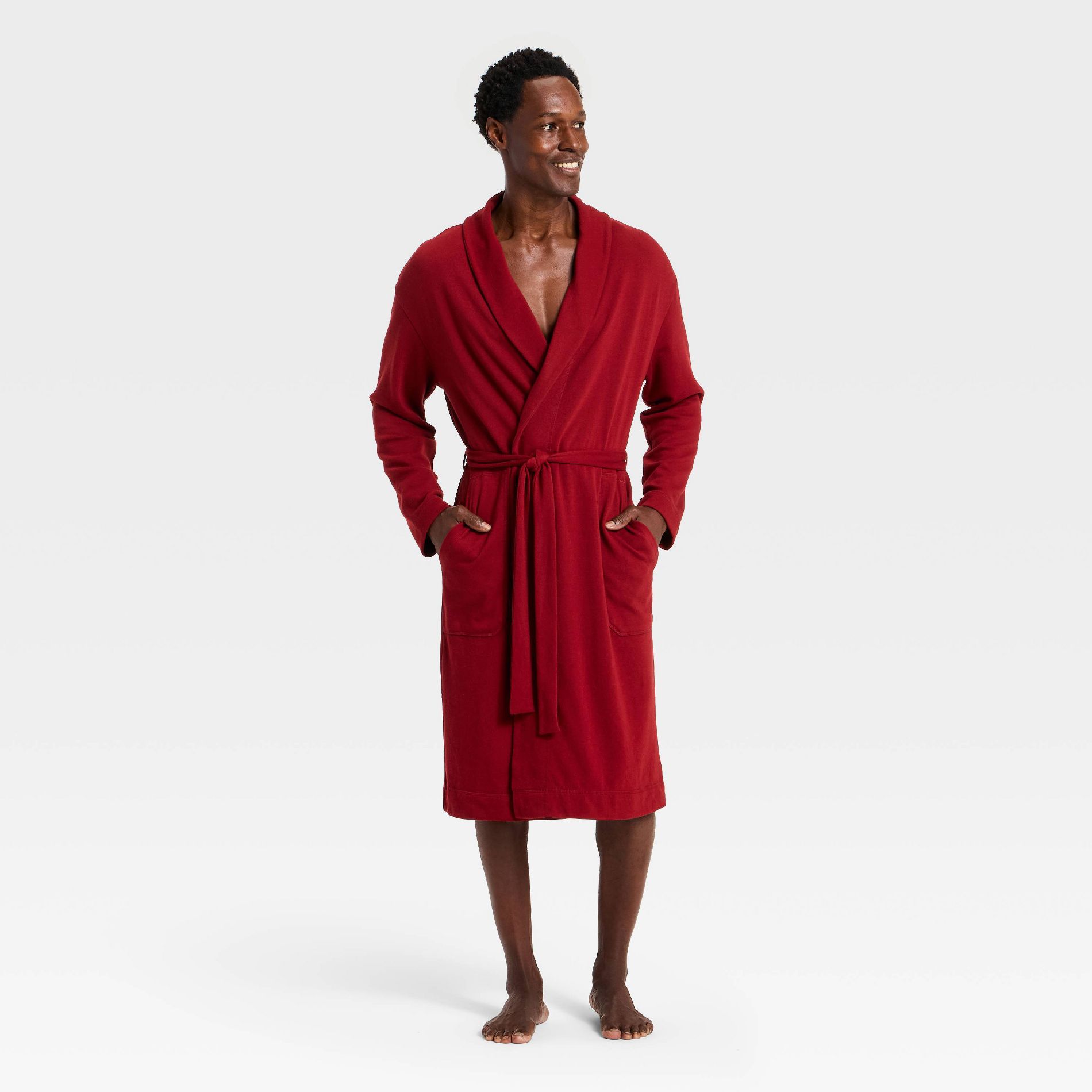 Men's Lightweight Robe - Goodfellow & Co™ Red