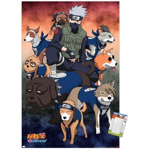 Trends International Naruto Shippuden - Kakashi Ninja Hounds Unframed Wall Poster Prints - 1 of 4