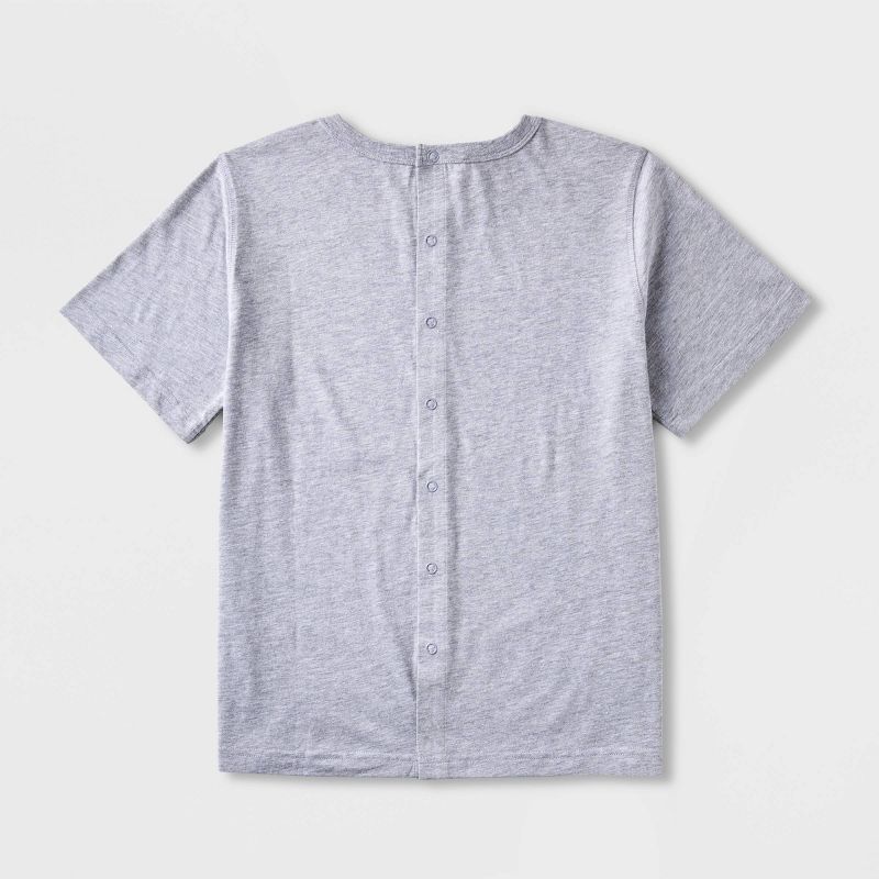 Boys&#39; Super Mario Adaptive Short Sleeve Graphic T-Shirt - Heather Gray, 2 of 4