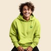 Dalix Alien Embroidered Fleece Zip Hoodie Cold Fall Winter Mens - 2 of 4