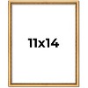 PosterPalooza | Photo Size Classic Modern Gold Frame - UV Acrylic, Foam Board Backing, Hanging Hardware - 2 of 4