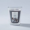 Clear Glass Snuggly Sweater Lidded Jar Candle Dark Gray - Home Scents by Chesapeake Bay Candles - image 3 of 4
