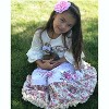 Mi Amore Gigi Peasant Skirt & Flower Hair Accessory - 4 of 4