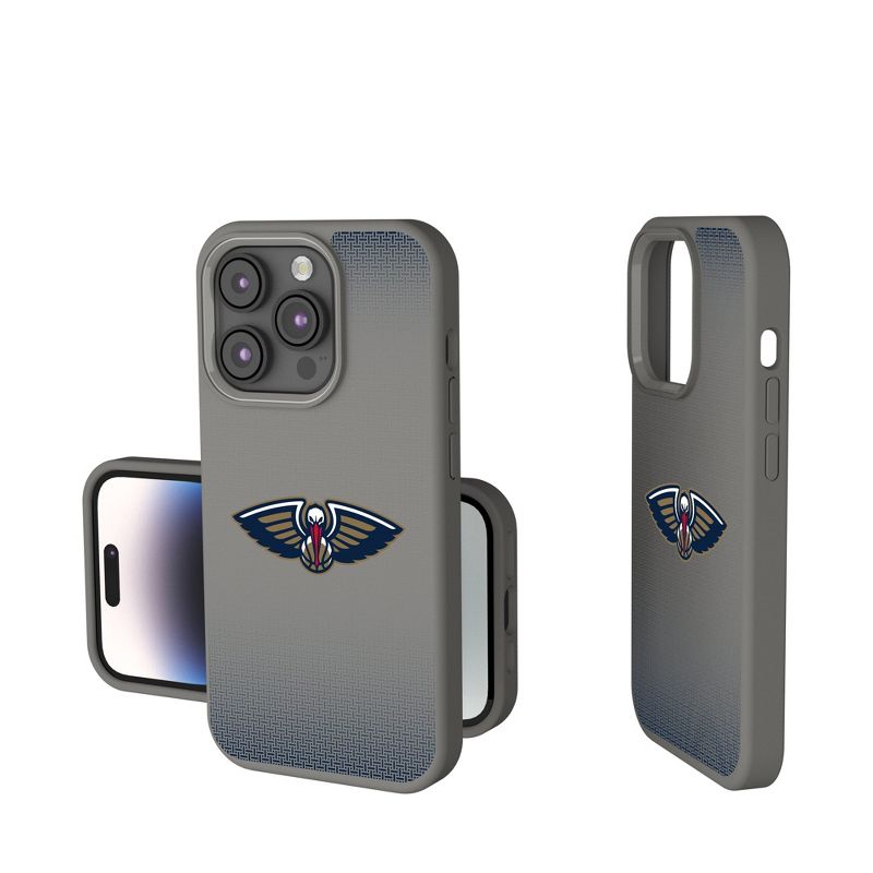 Keyscaper New Orleans Pelicans Linen Soft Touch Phone Case, 1 of 8