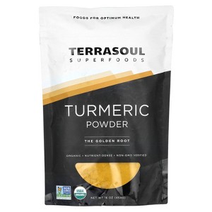 Terrasoul Superfoods Turmeric Powder, 16 oz (454 g) - 1 of 2