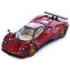Pagani Zonda F Rosso Dubai Red Metallic "Hypercar League Collection" 1/64 Diecast Model Car by PosterCars - 2 of 3