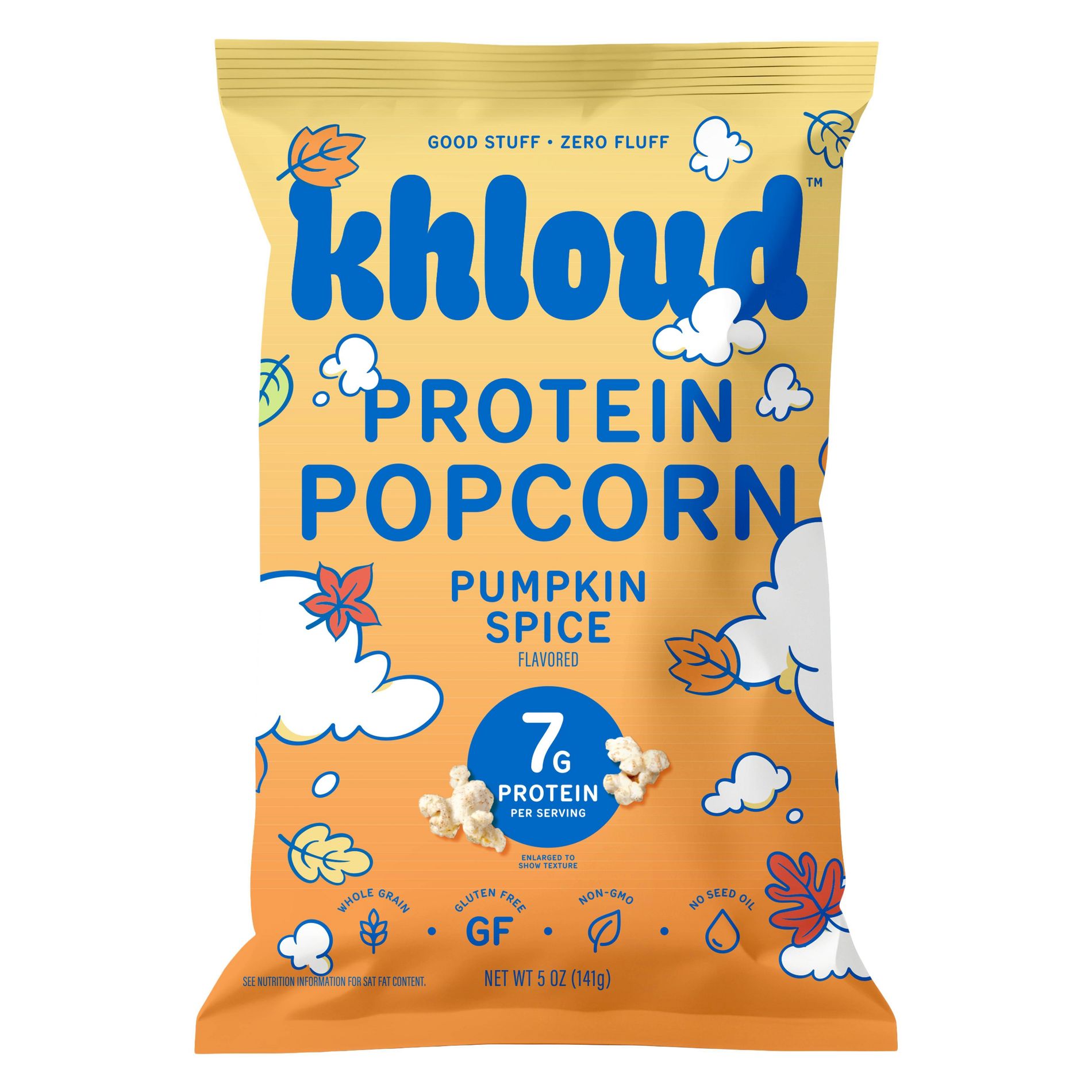 Khloud Pumpkin Spice Protein Popcorn - 5oz