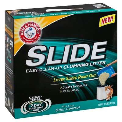 target slide cat litter