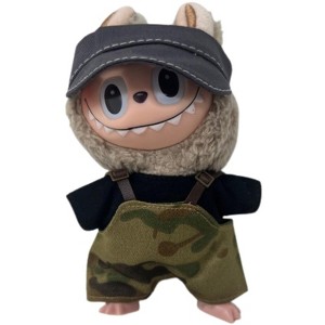Doll Clothes Superstore 3-Piece Camouflage Outfit for 17.5 cm Labubu Dolls  Ready to Hide from Invaders - 1 of 4