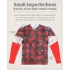 Men's Hipster Zombie Front Back Print Long Sleeve Costume T-Shirt - 4 of 4