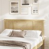 Garvee Boho Bed Frame with Handwoven Natural Rattan Headboard, 4 Large Storage Drawers, Heavy-Duty Metal Frame with Wood Slats, Noise-Free Design - 4 of 4