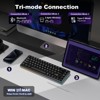 MaseiKar AL65 Wireless Mechanical Keyboard,Support QMK/VIA Software Gasket Structure,60% Hot Swappable with RGB Backlit BT/2.4G/USB-C - 4 of 4