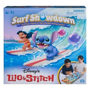 Spin Master Games: Disney’s Lilo & Stitch Surf Showdown Marble Game - 1 of 4