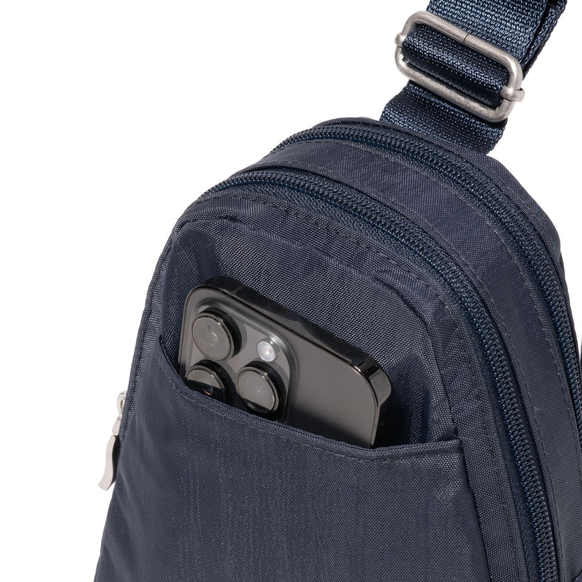 baggallini Double Zip Mini Sling Bag - thumbnail 5