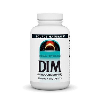 DIM 100mg by Source Naturals, Inc.  -  180 Tablet