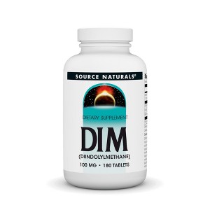 DIM 100mg by Source Naturals, Inc.  -  180 Tablet - 1 of 3