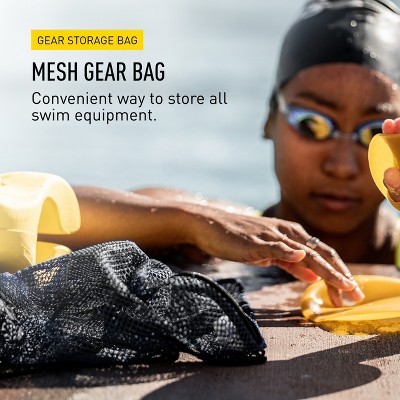 Finis Mesh Gear Bag - Mesh Swim Bag for Swim Gear and Accessories, Navy — фото 2
