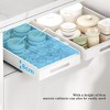 Telescopic drawer, extendable drawer kitchen carbon steel storage shelves for kitchen cabinets, extendable cabinet organizer no drilling and nailing - 3 of 4