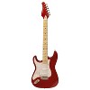 Sawtooth Left-Handed Candy Apple Red ES Series Electric Guitar w/ White Pearloid Pickguard - Includes: Accessories, Amp & Gig Bag - 2 of 4