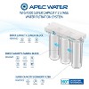 APEC Water Systems Undersink Water Filtration System -WFS-1000: BPA-Free, Easy Install, Filters Chlorine & Odors - 2 of 3