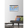 Trends International Map - World Time Zones Unframed Wall Poster Prints - 2 of 4