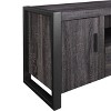 Modern Urban Industrial TV Stand for TVs up to with Storage, Cable Management - Saracina Home - 4 of 4