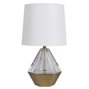 Acrylic Prism Accent Table Lamp (Includes Energy Efficient Light Bulb) Clear - Project 62 , Size: Lamp with Energy Efficient Light Bulb