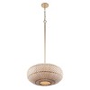 Crystorama Lighting Zanzibar 4 - Light Pendant in  Soft Gold - 2 of 4